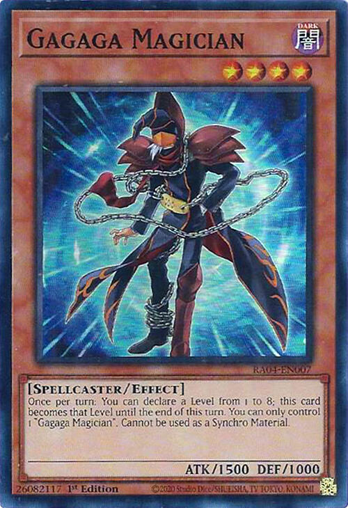 Gagaga Magician - RA04-EN007 -  (Super Rare) - 1st Edition